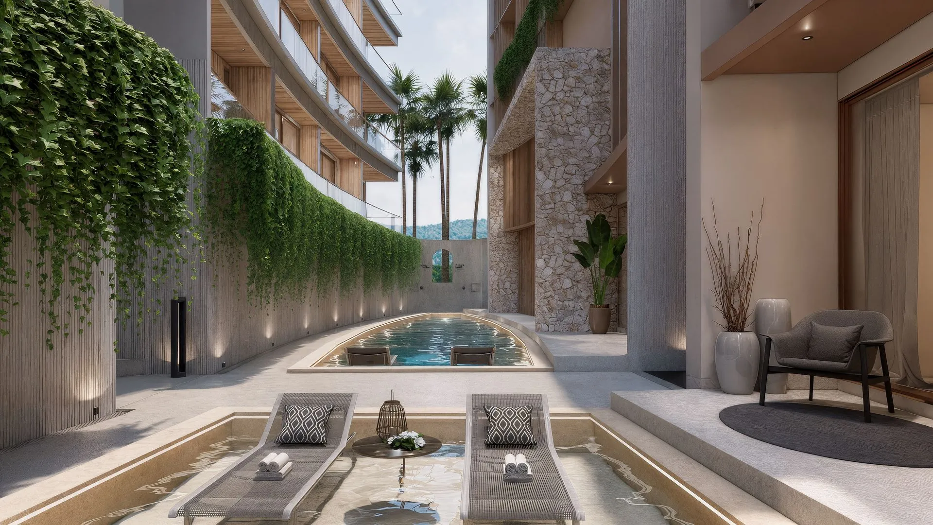 1-bedroom condo, 37 sqm