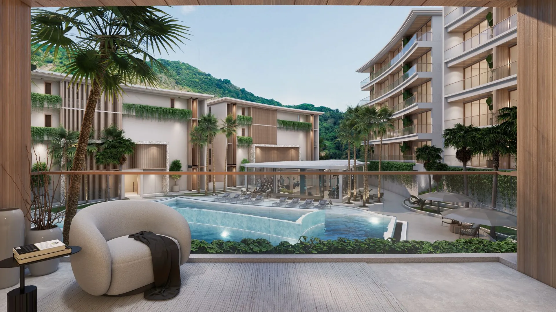 1-bedroom condo, 37 sqm