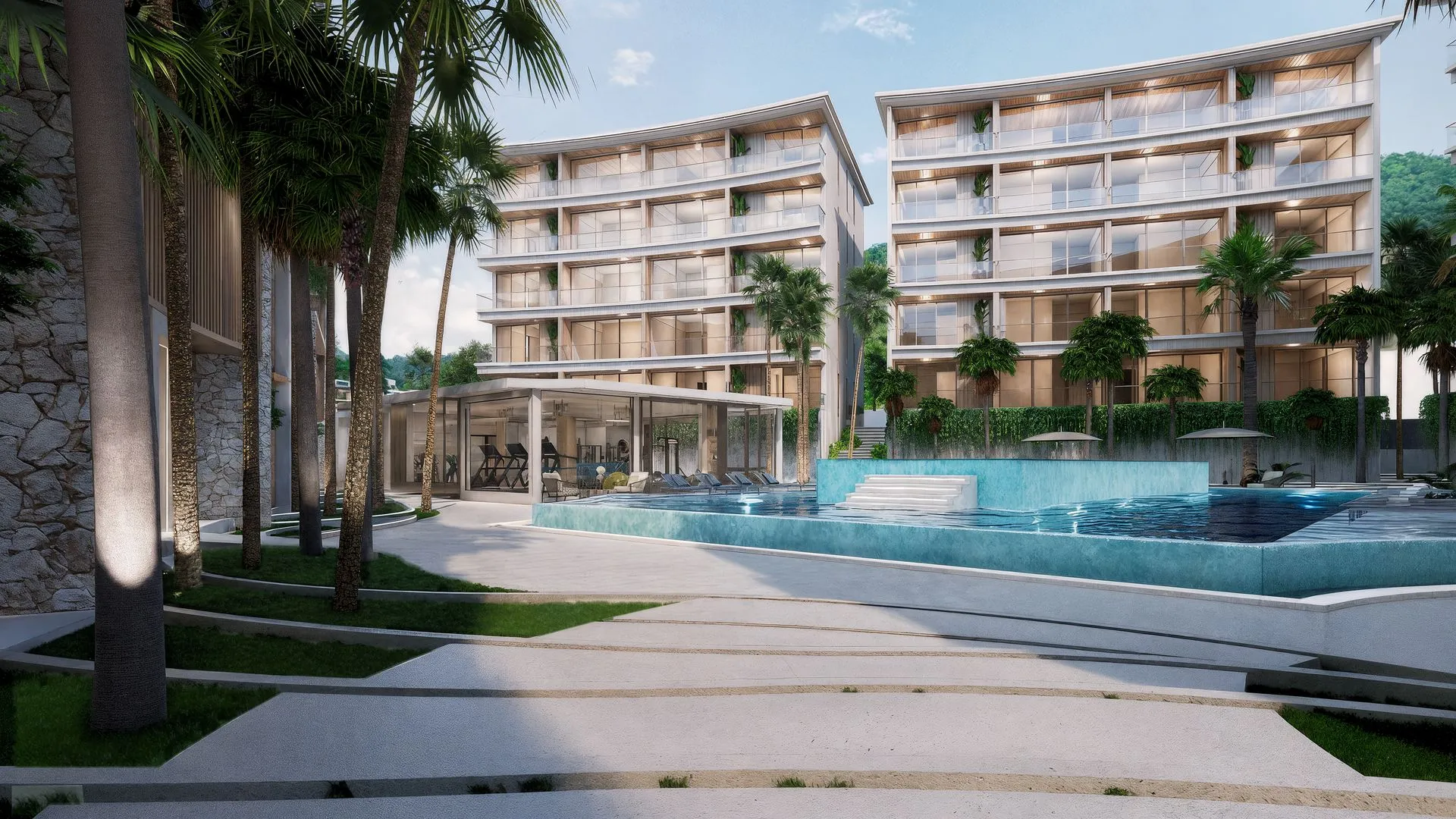 1-bedroom condo, 37 sqm