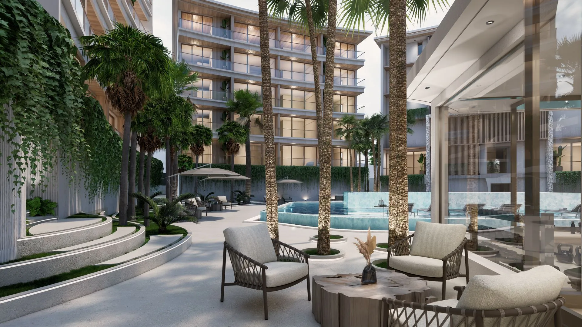 1-bedroom condo, 37 sqm
