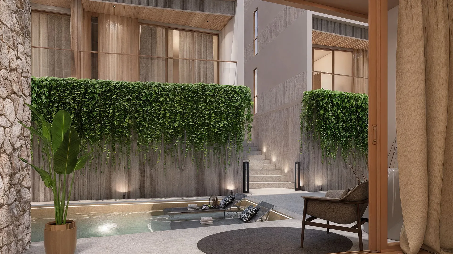 1-bedroom condo, 37 sqm