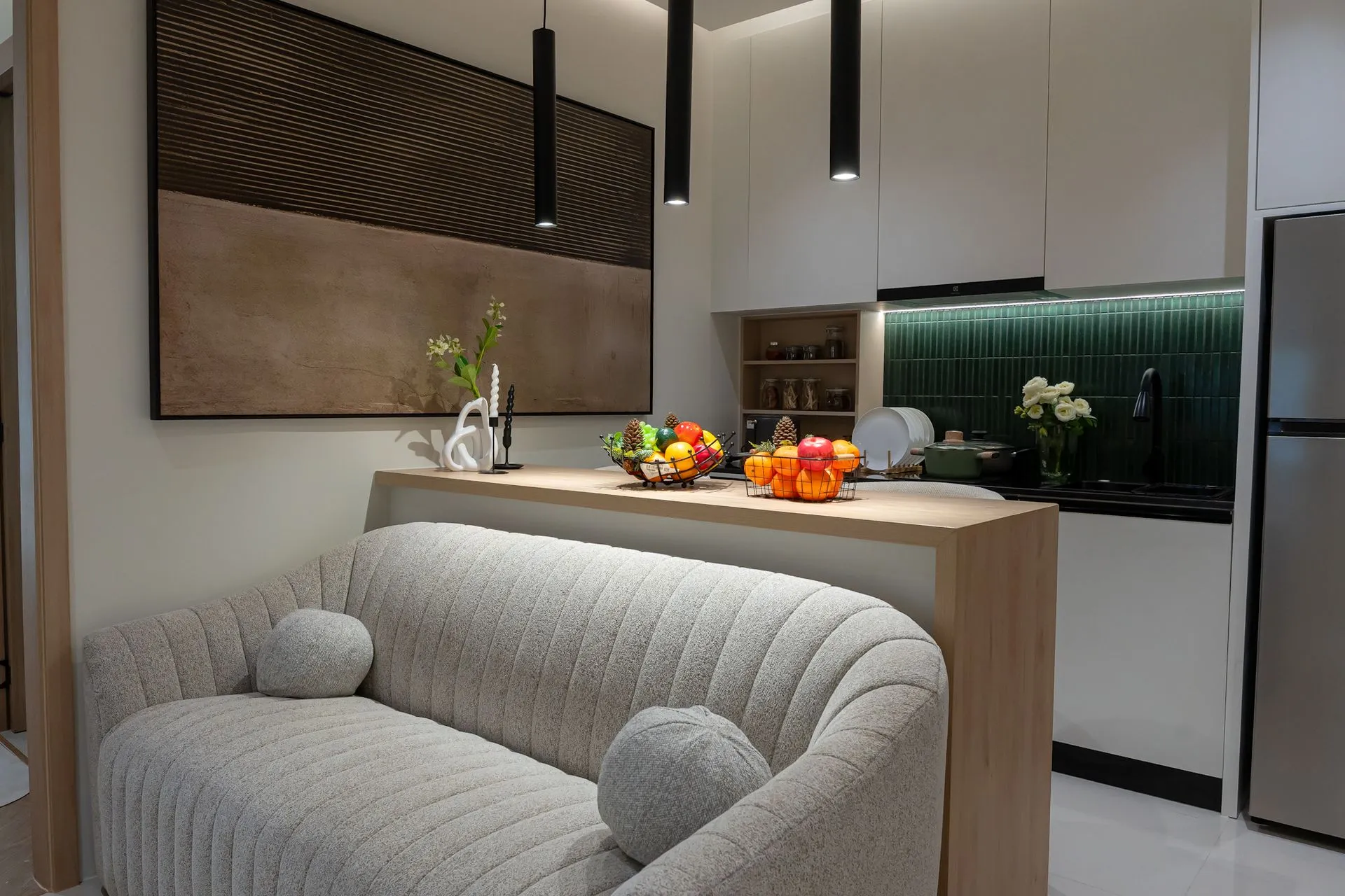 2-bedroom condo, 55 sqm