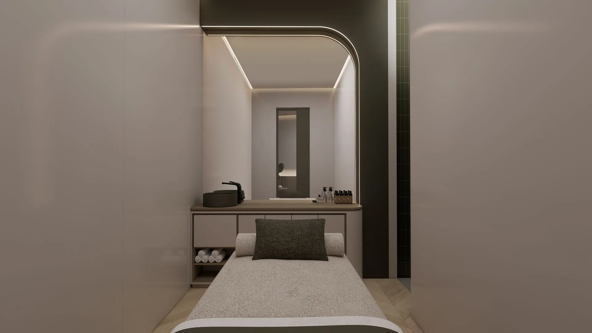 2-bedroom condo, 55 sqm