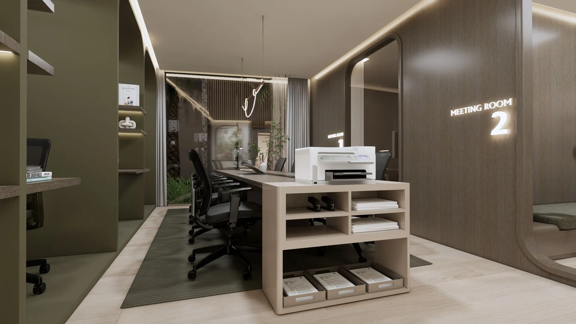2-bedroom condo, 55 sqm