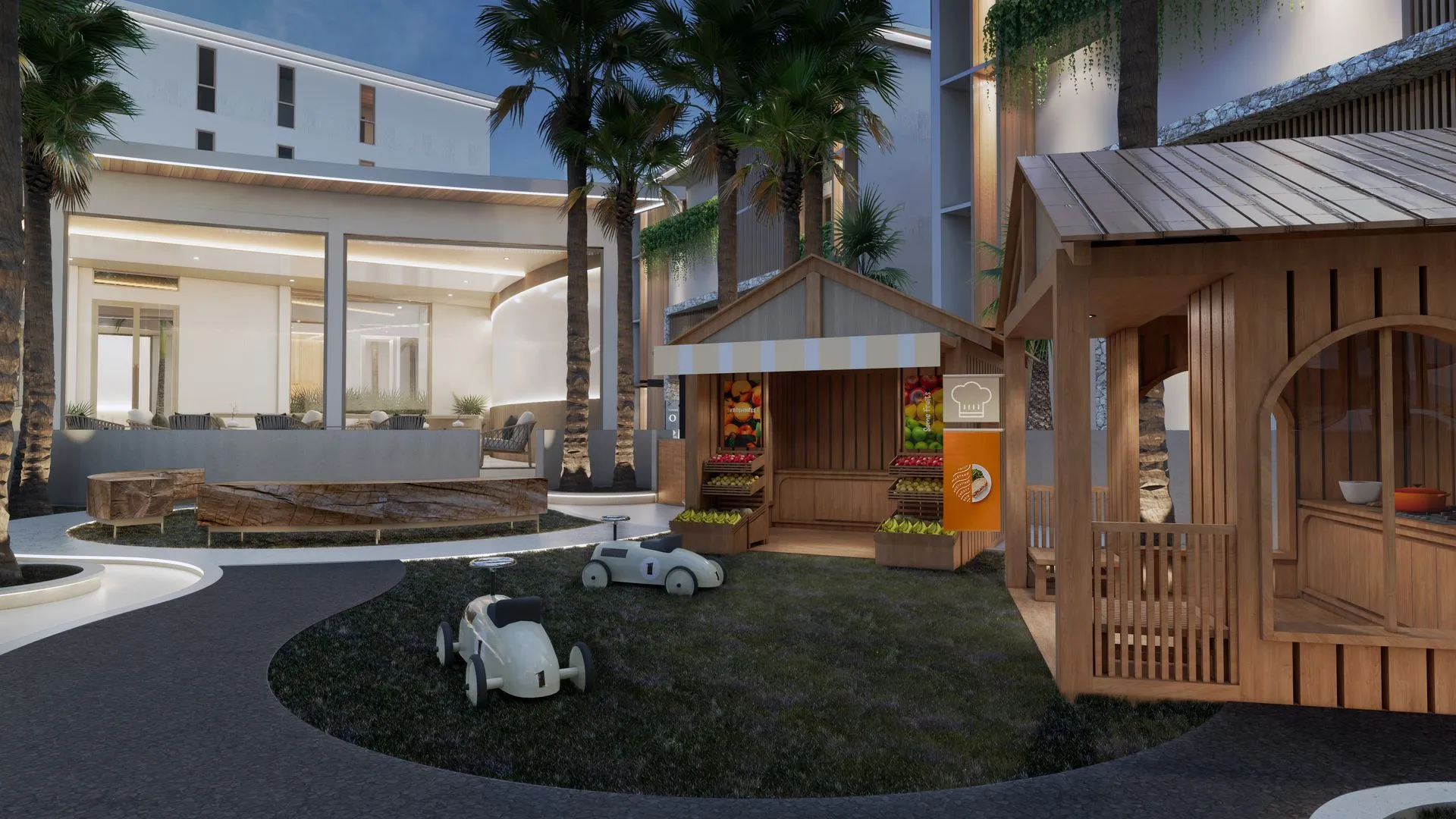 2-bedroom condo, 55 sqm