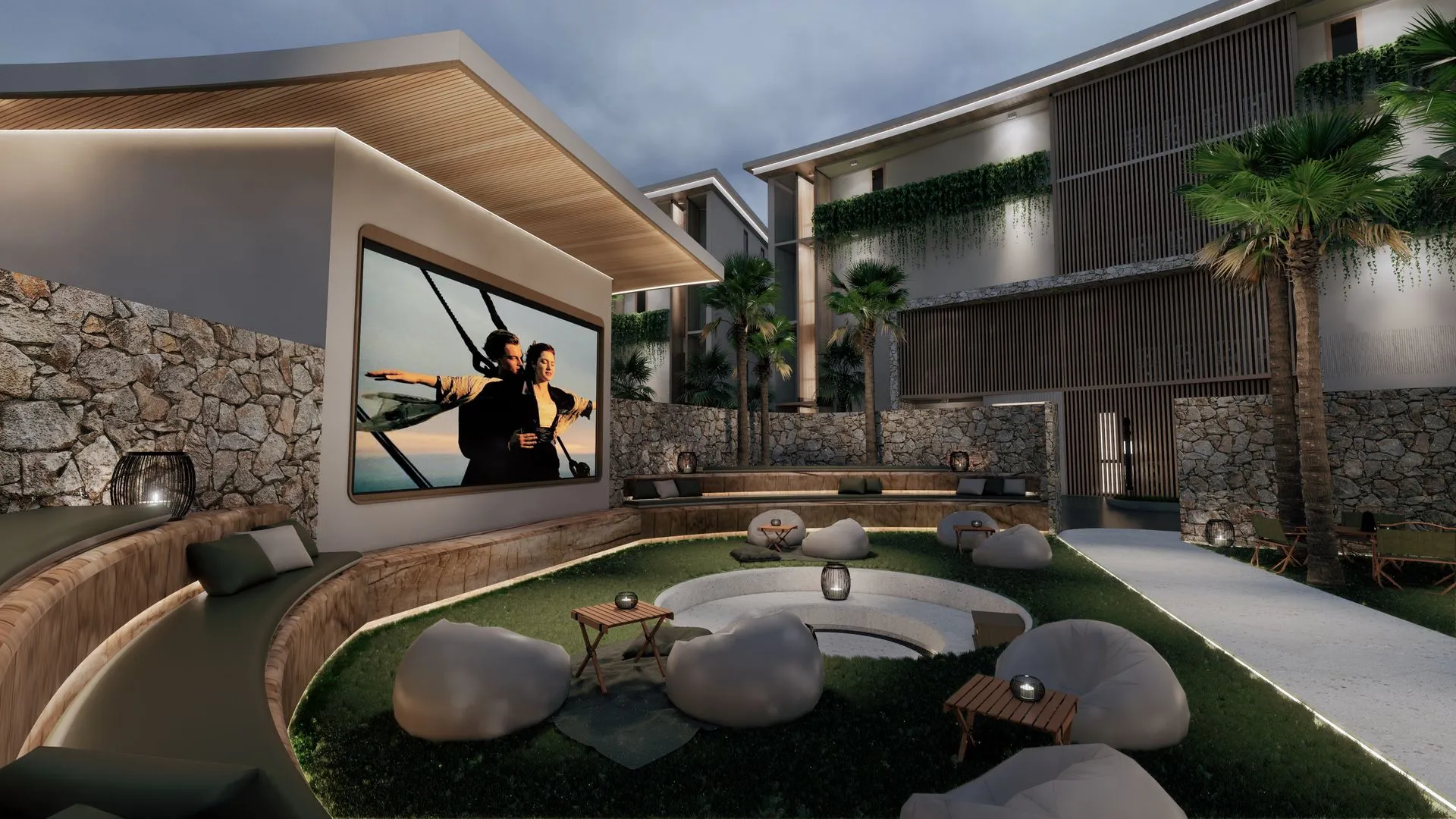 2-bedroom condo, 55 sqm