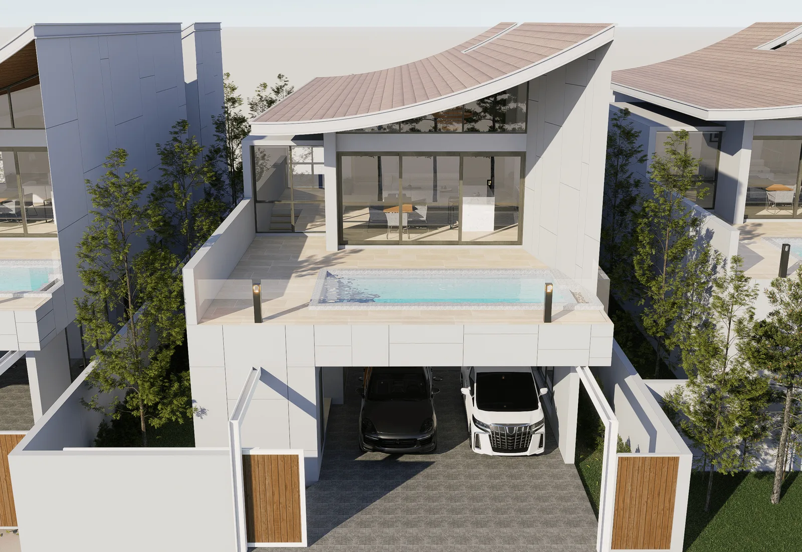 3-bedroom villa, 412 sqm