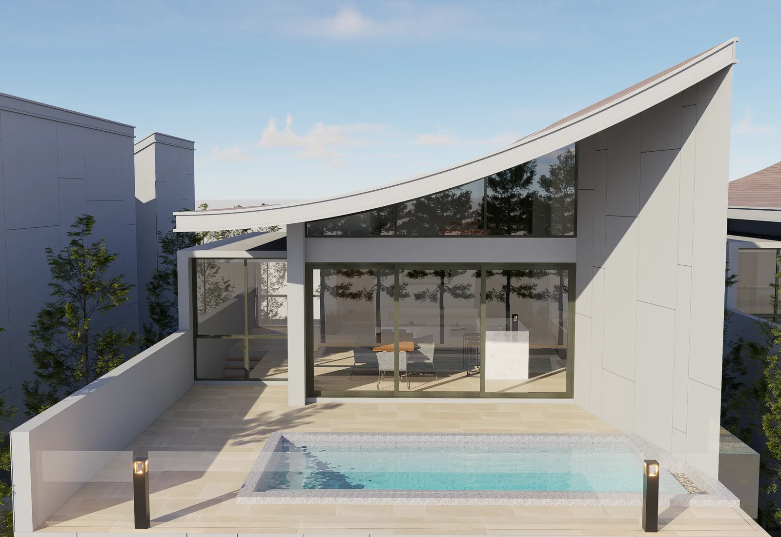 3-bedroom villa, 412 sqm