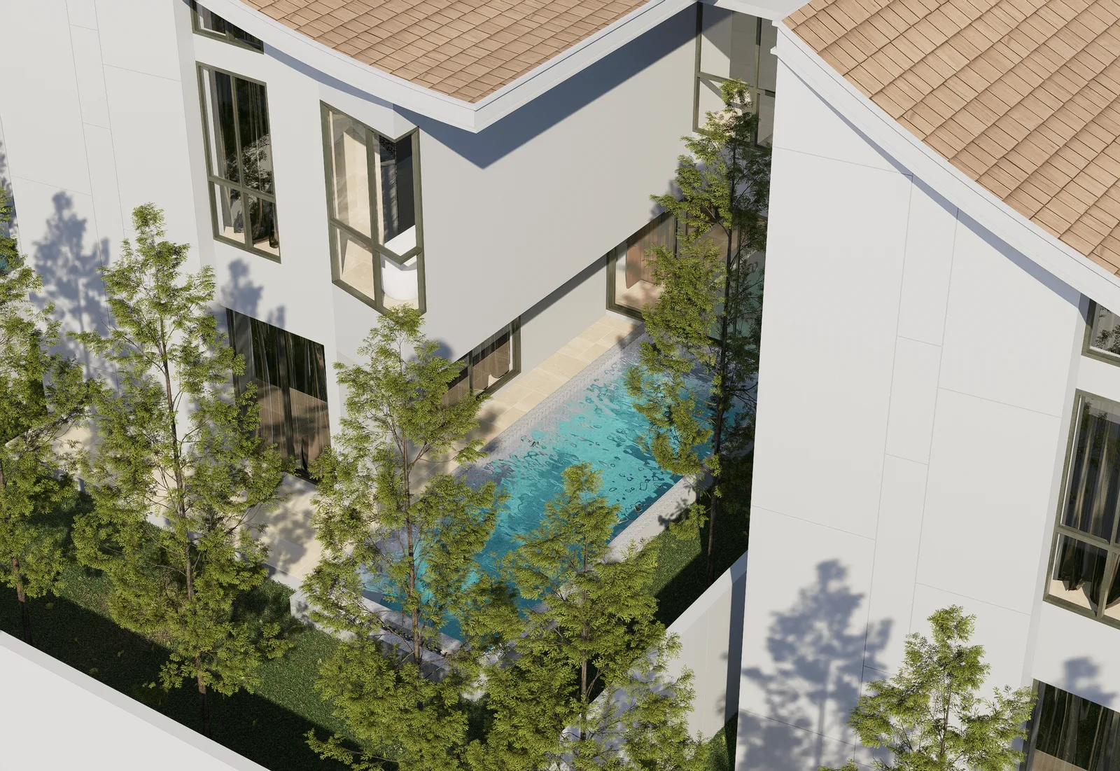 3-bedroom villa, 412 sqm