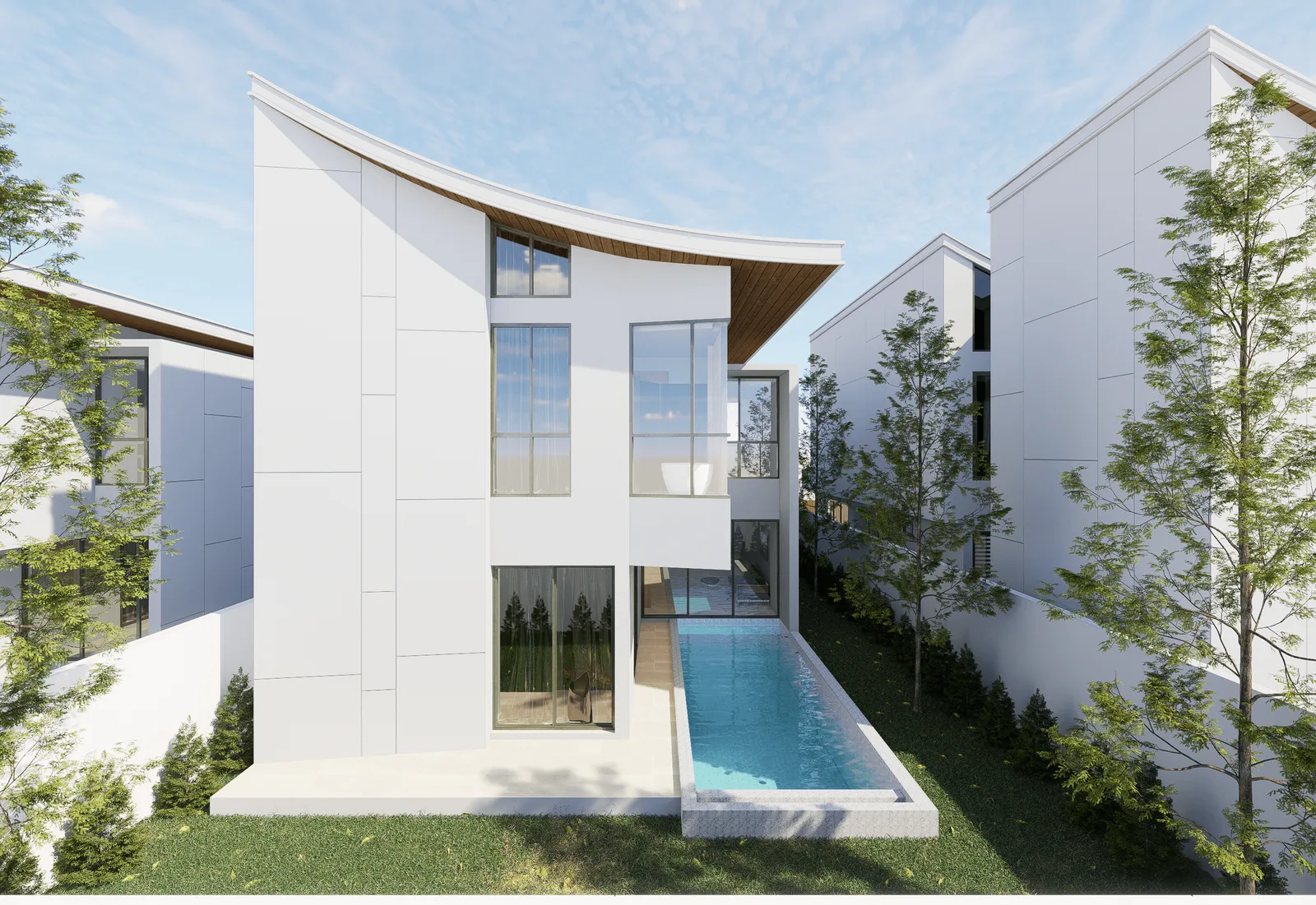 4-bedroom villa, 488 sqm