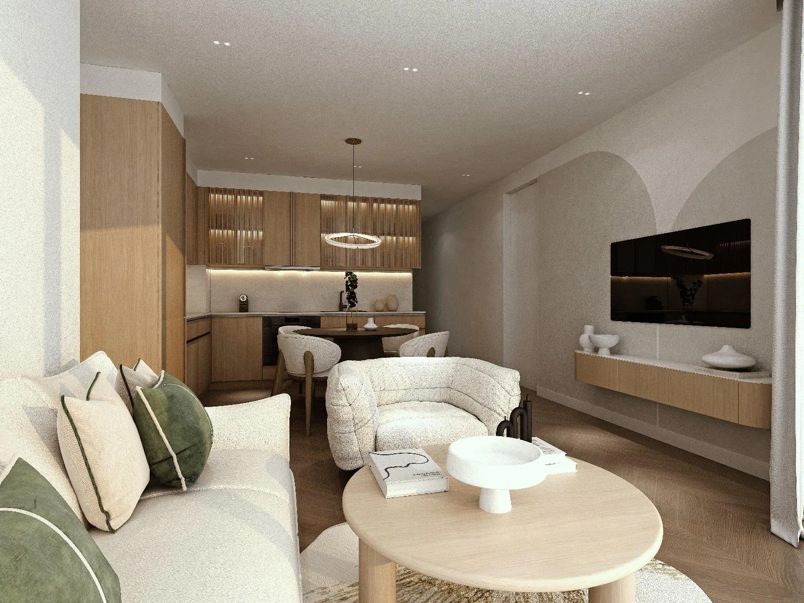1-bedroom condo, 36 sqm
