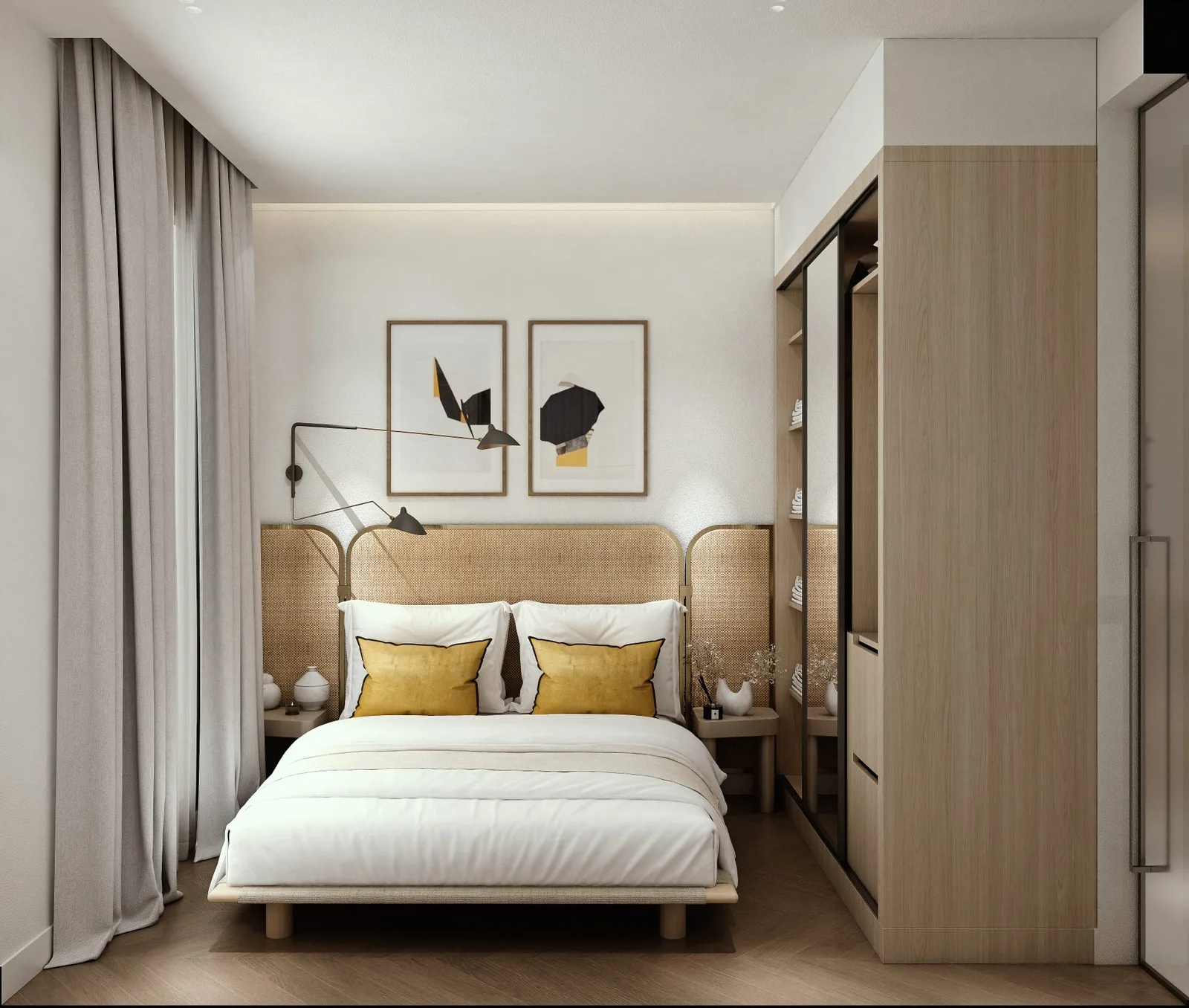 1-bedroom condo, 36 sqm