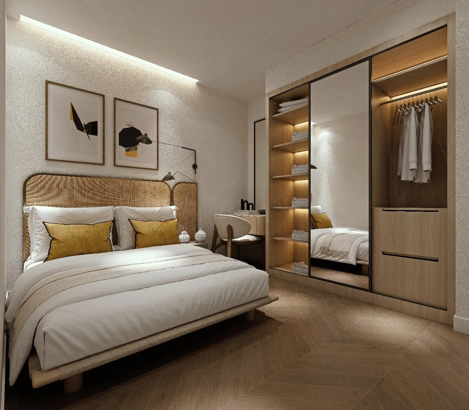 1-bedroom condo, 36 sqm