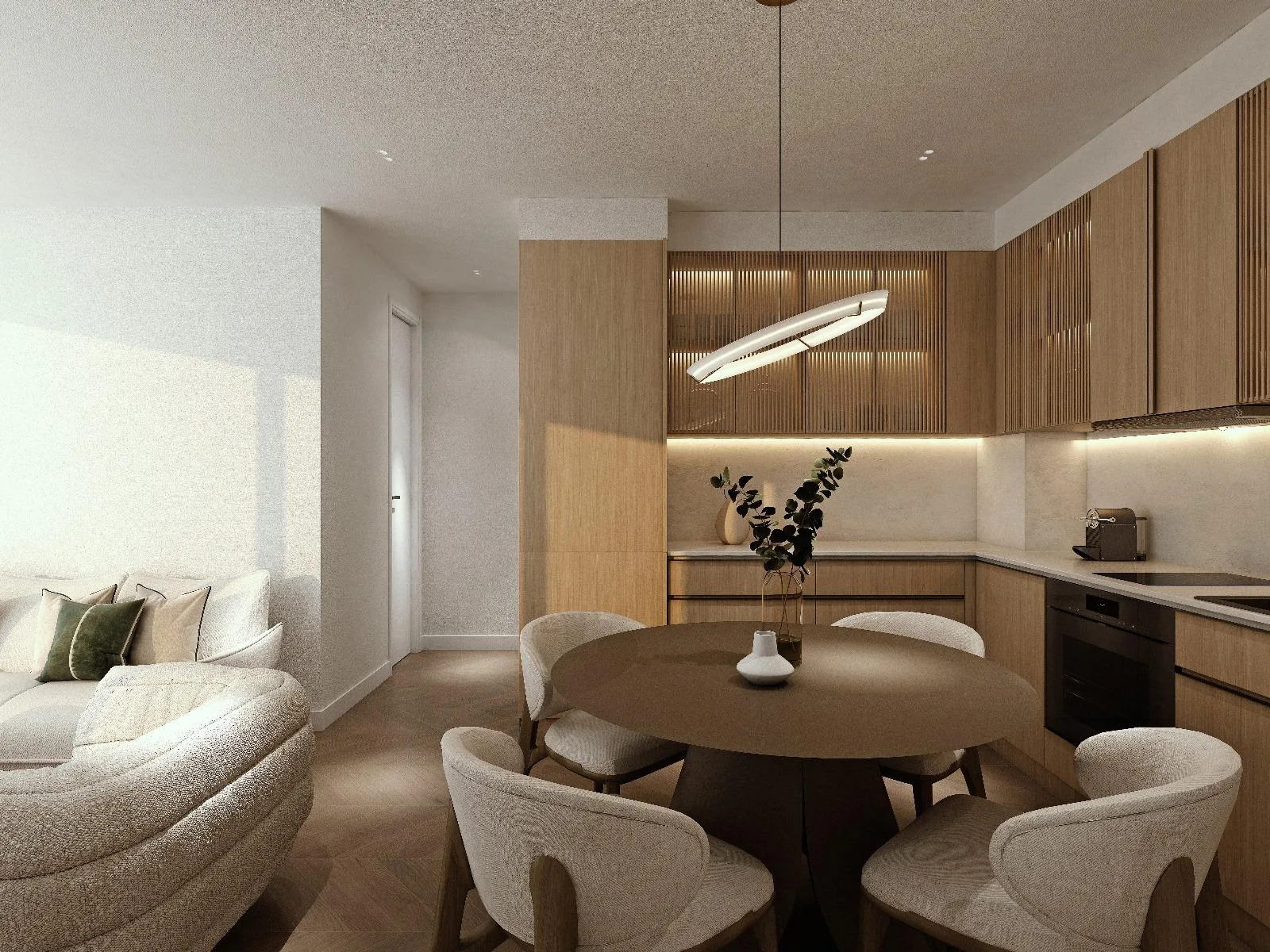 2-bedroom condo, 59 sqm