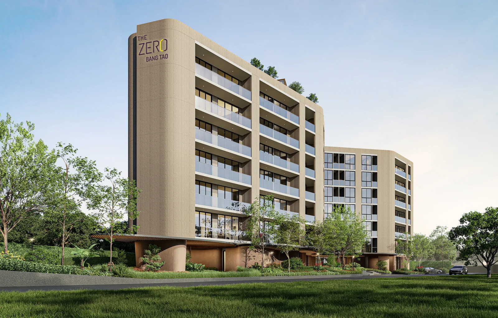 2-bedroom condo, 59 sqm