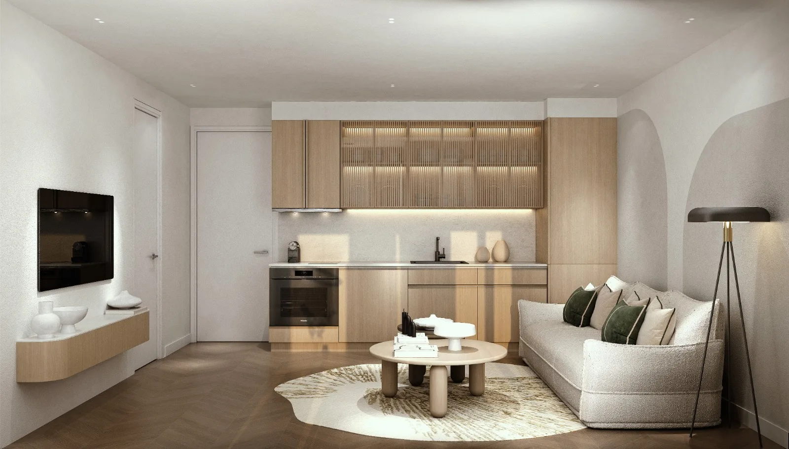 3-bedroom condo, 95 sqm