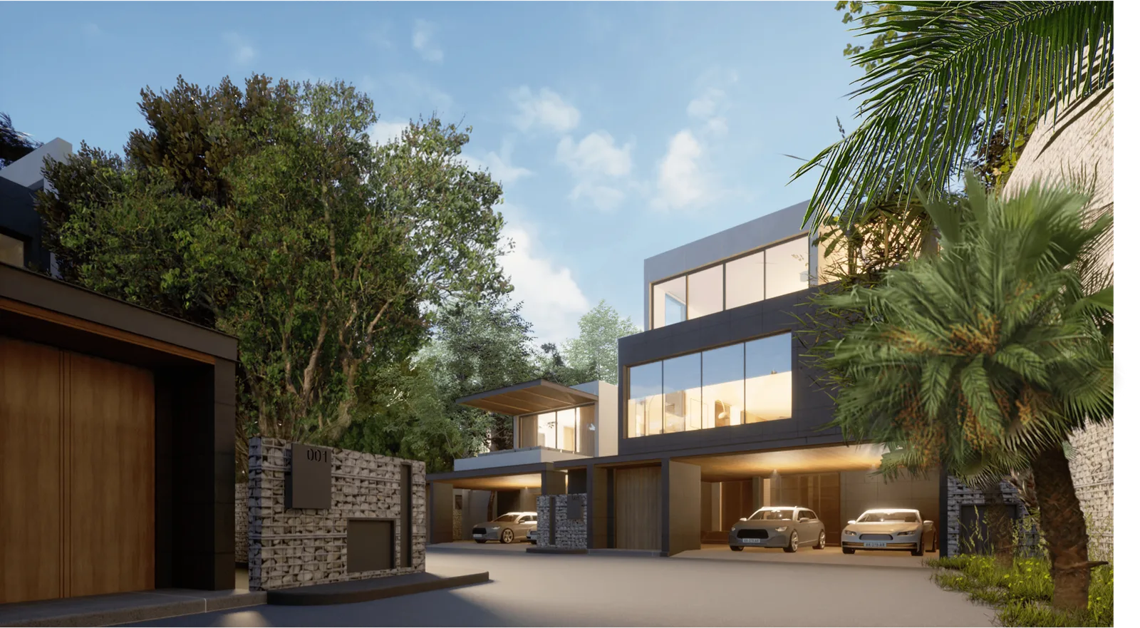 3-bedroom villa, 448 sqm