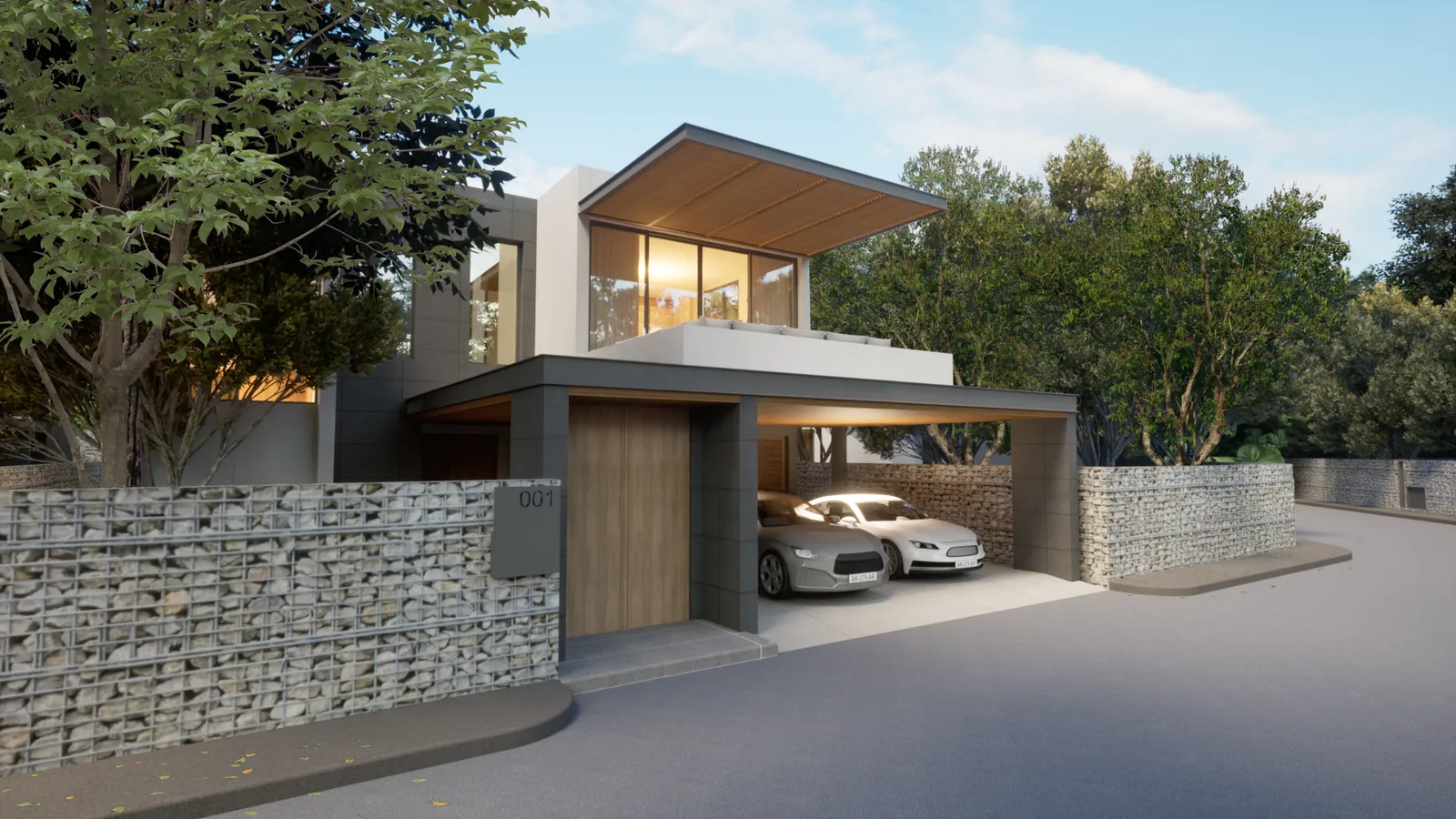 3-bedroom villa, 448 sqm