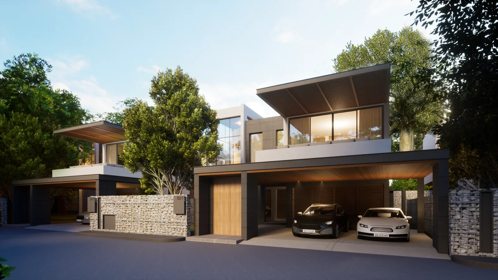 3-bedroom villa, 448 sqm