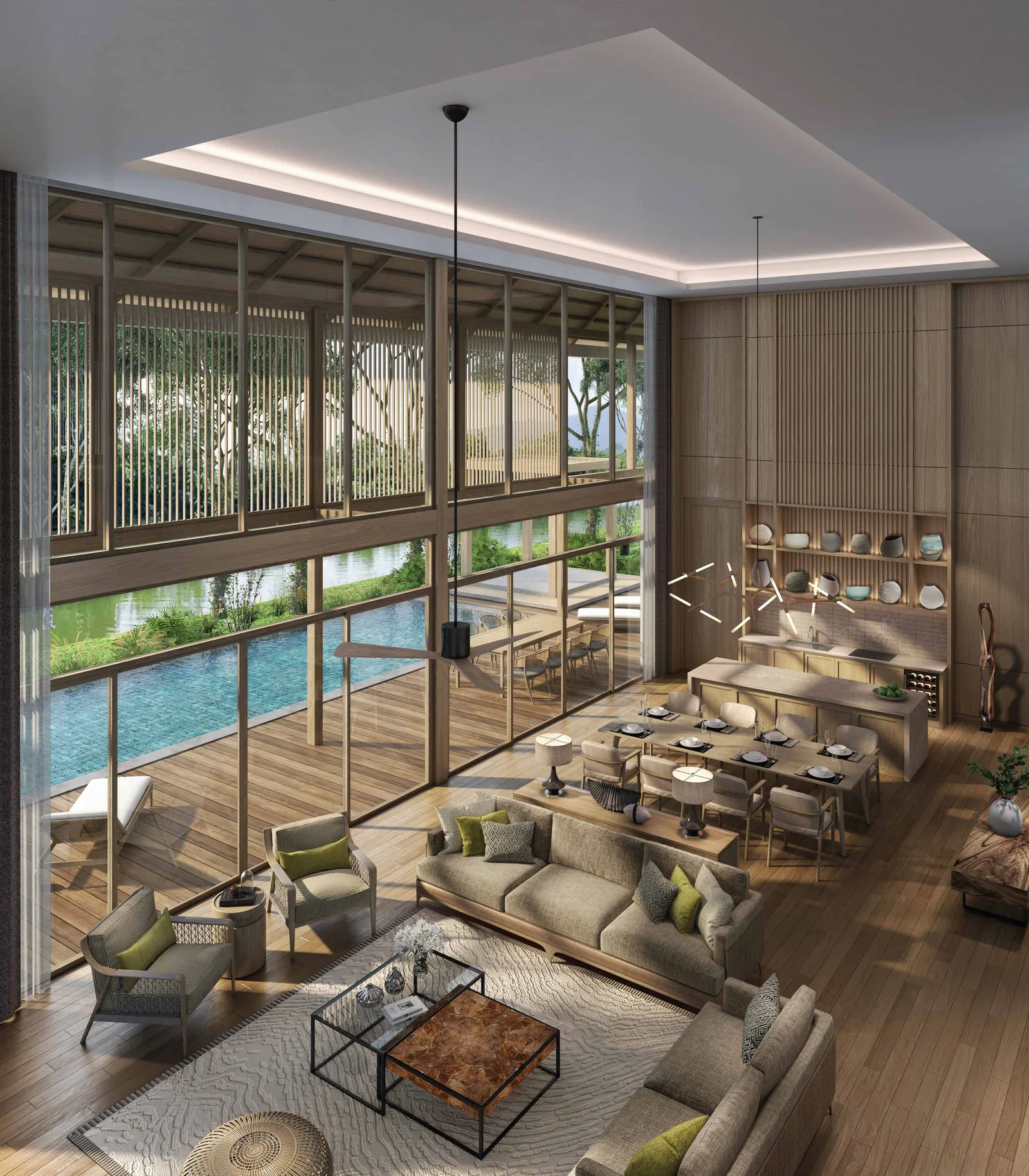 2-bedroom villa, 325 sqm