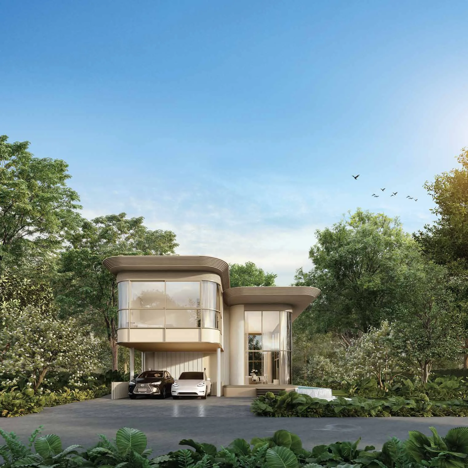 3-bedroom villa, 404 sqm