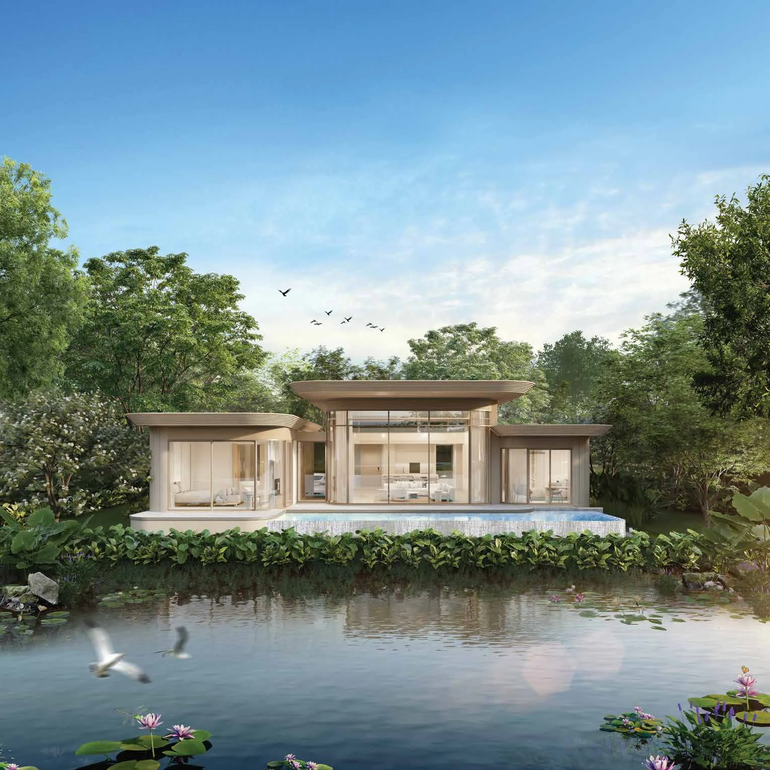 3-bedroom villa, 404 sqm