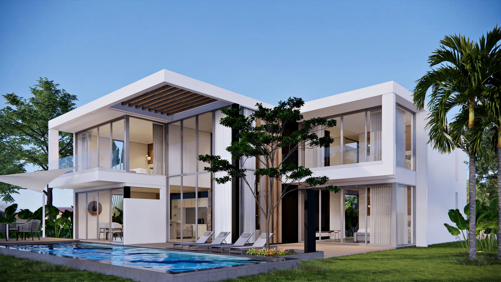 3-bedroom villa, 330 sqm
