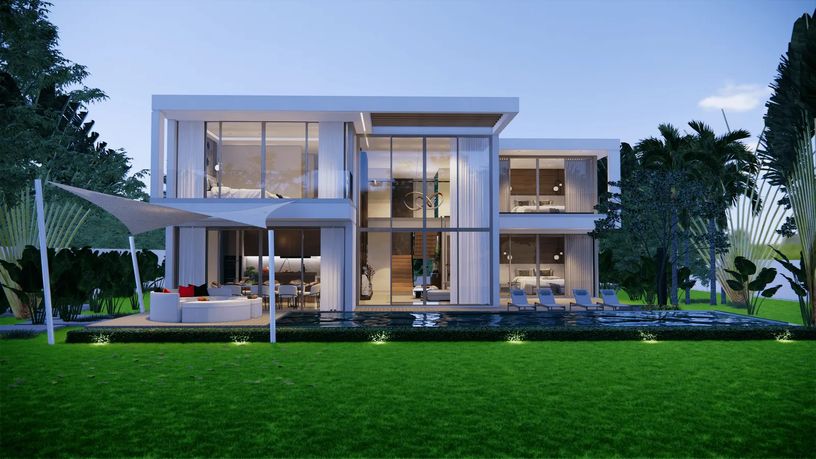 3-bedroom villa, 330 sqm
