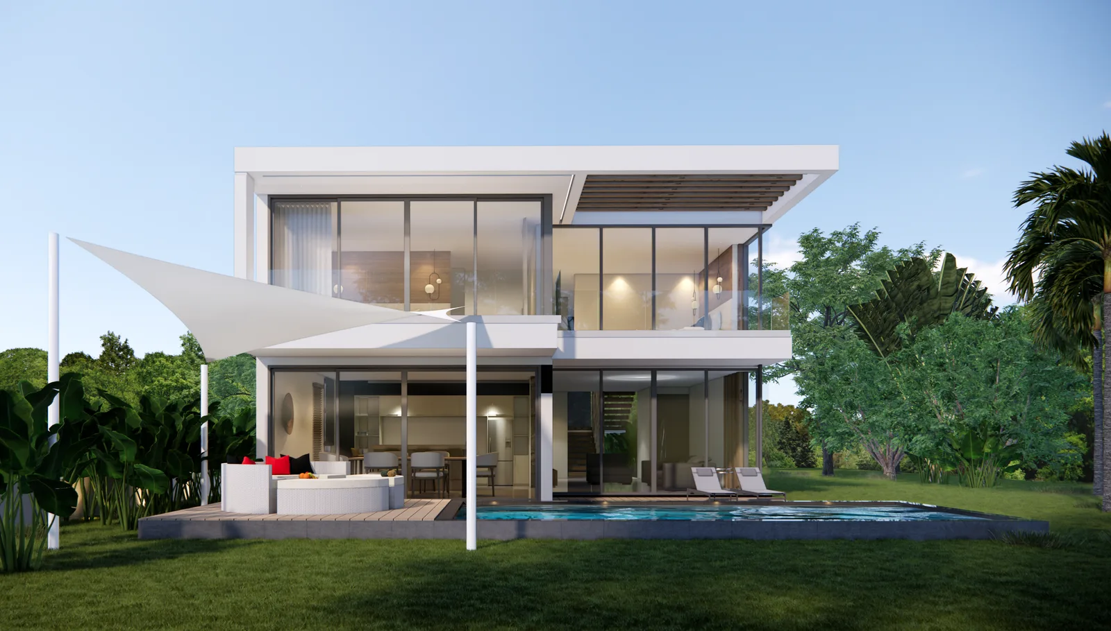 4-bedroom villa, 415 sqm