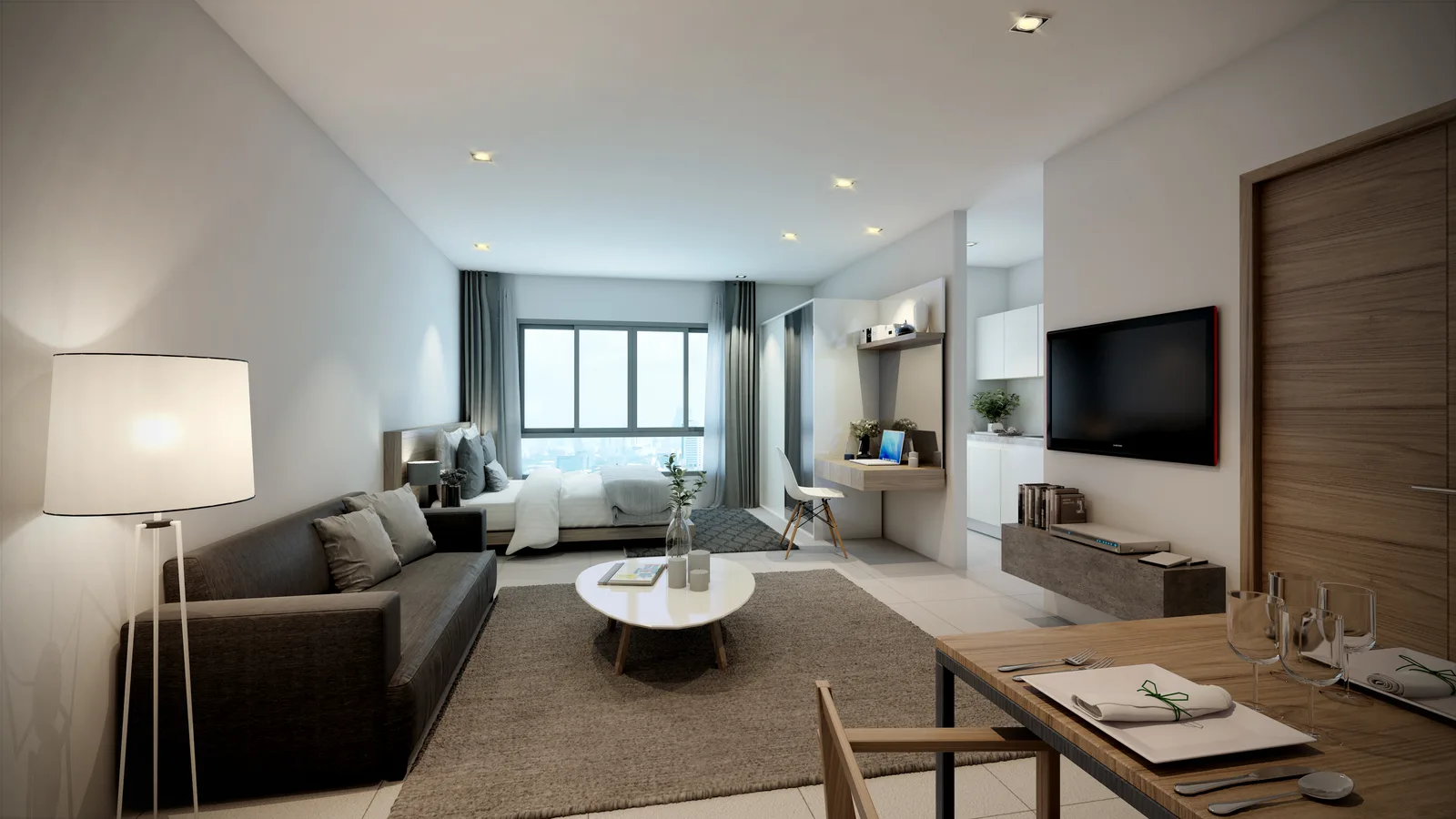Studio, 24 sqm
