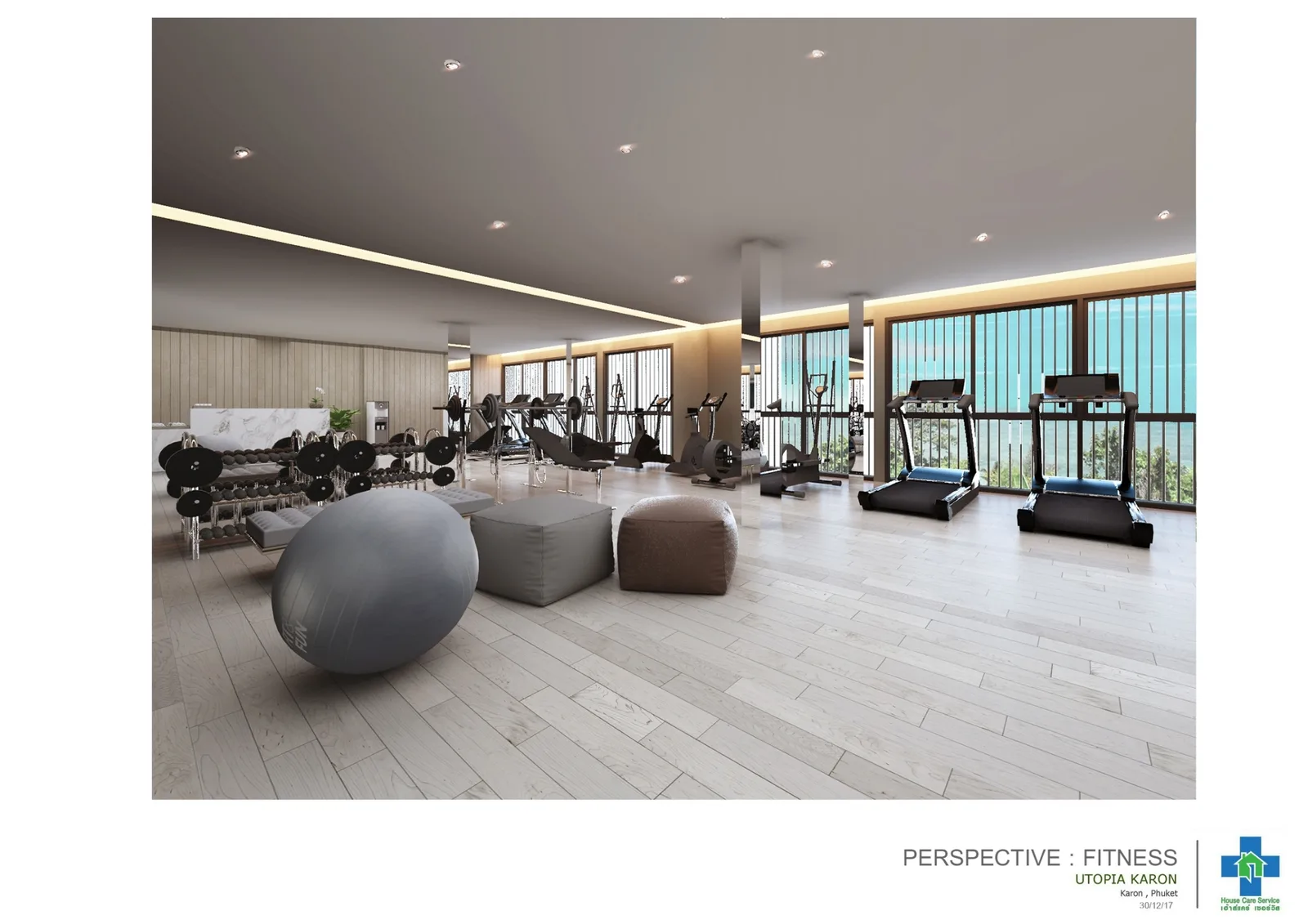 1-bedroom condo, 34 sqm