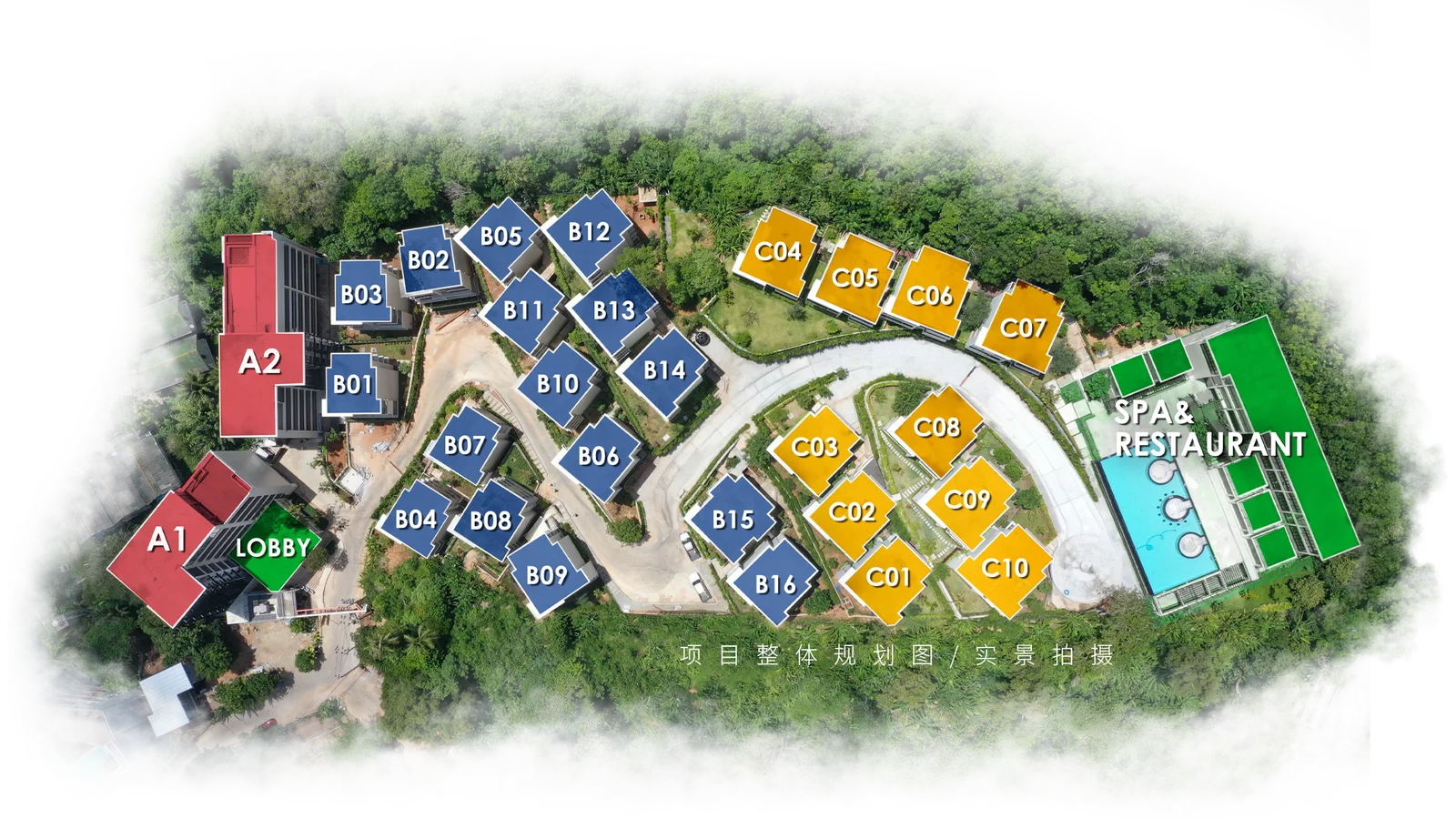 1-bedroom condo, 34 sqm