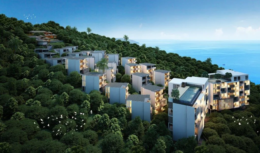 1-bedroom condo, 34 sqm