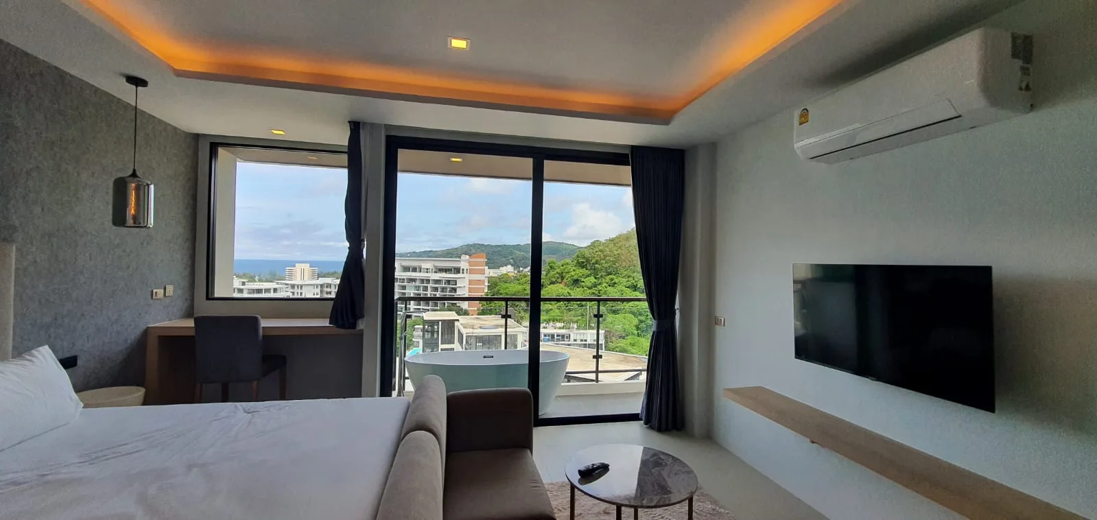 1-bedroom condo, 34 sqm