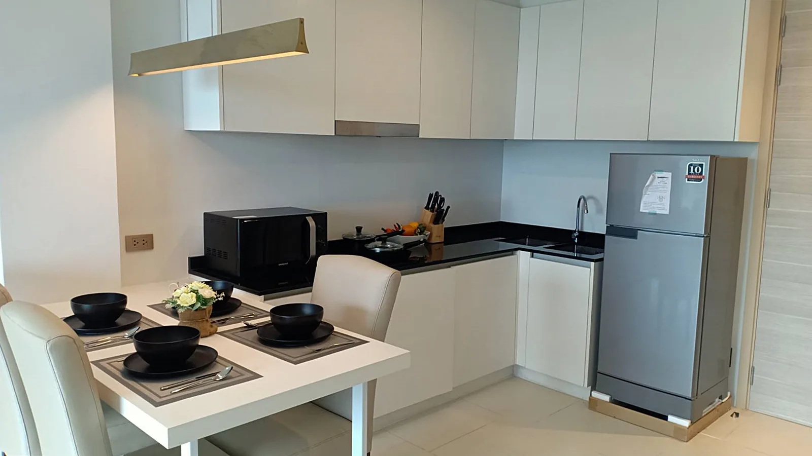 1-bedroom condo, 34 sqm