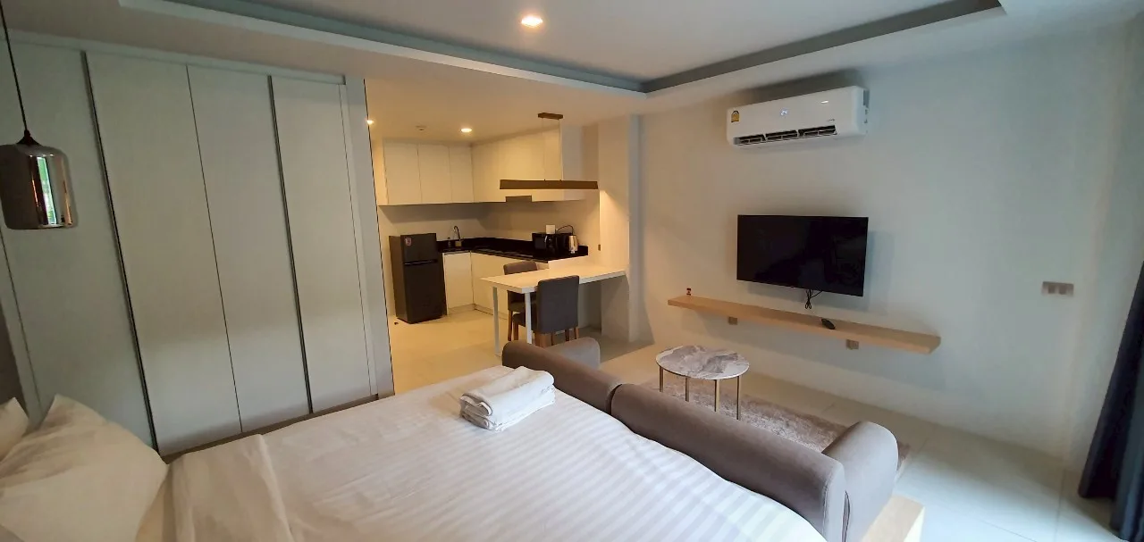 1-bedroom condo, 34 sqm
