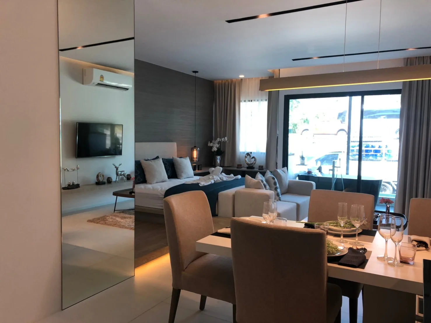1-bedroom condo, 34 sqm