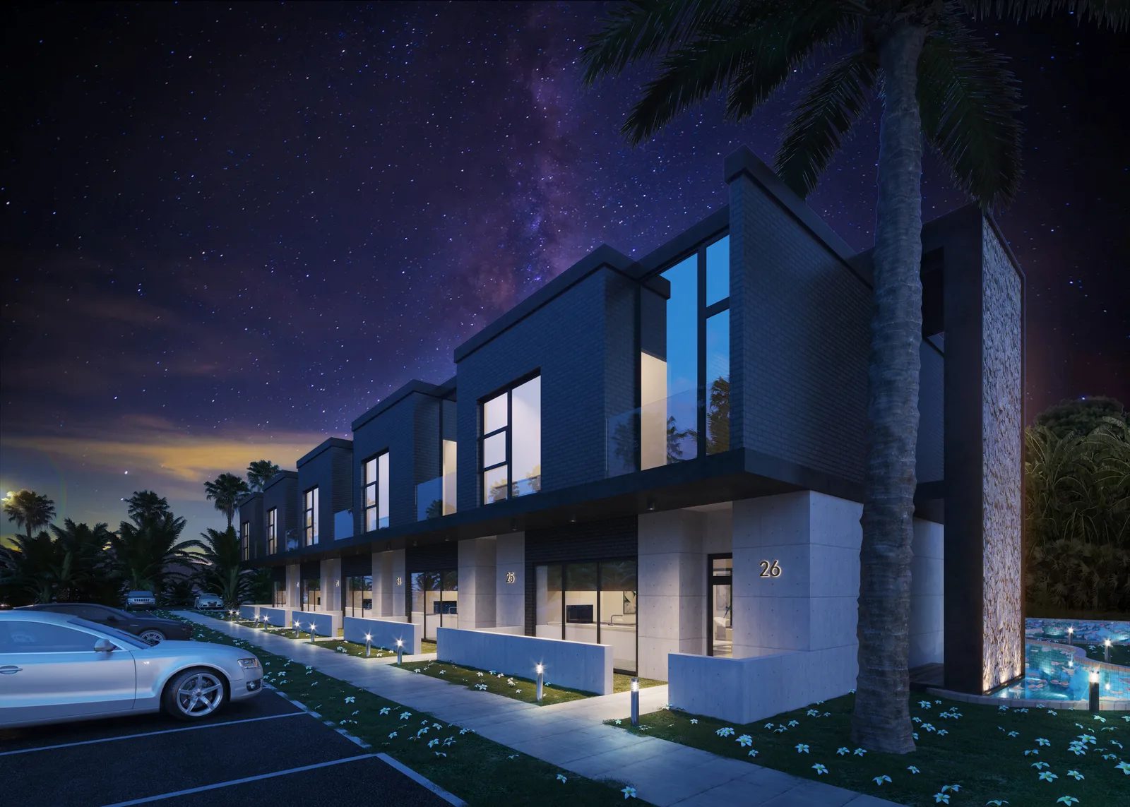 3-bedroom villa, 220 sqm