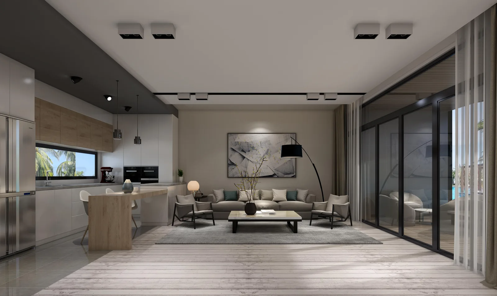 3-bedroom villa, 220 sqm