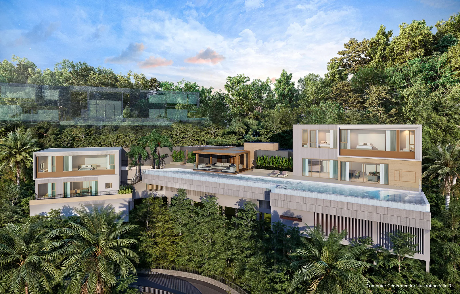 4-bedroom condo, 1060 sqm