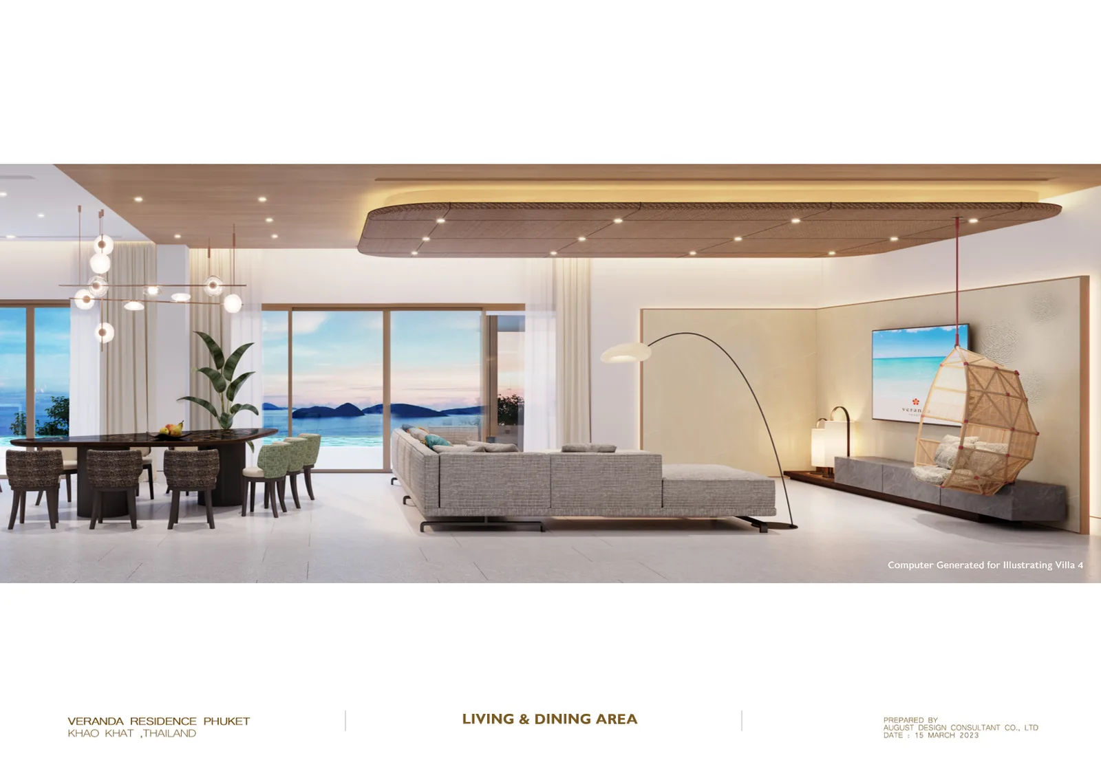 4-bedroom condo, 1060 sqm