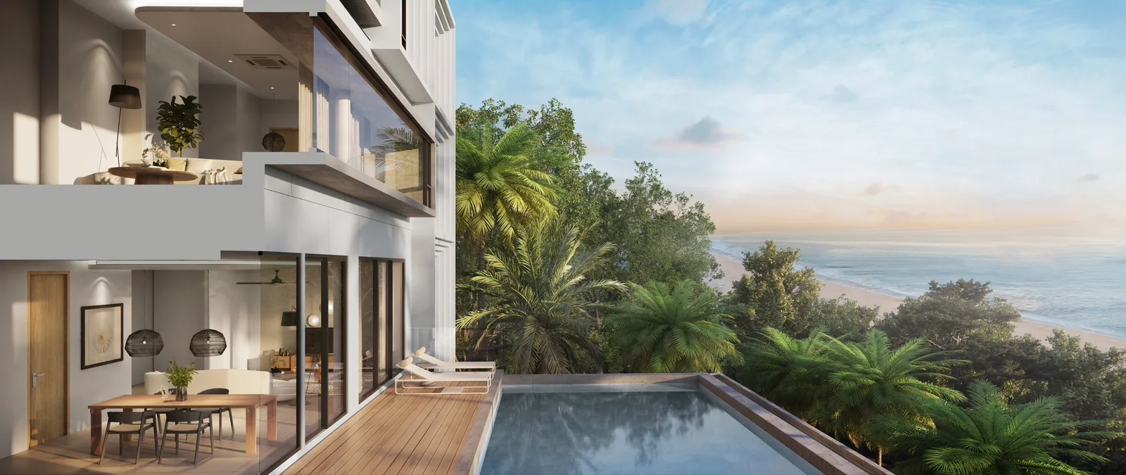 4-bedroom condo, 1060 sqm