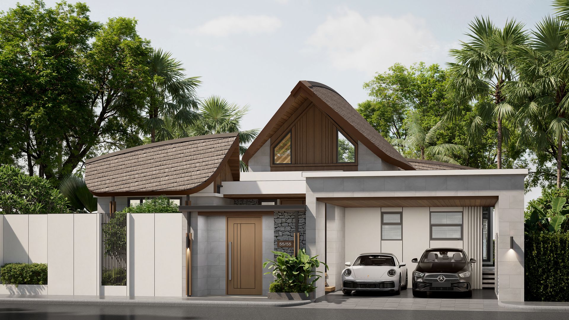 4-bedroom villa, 425 sqm