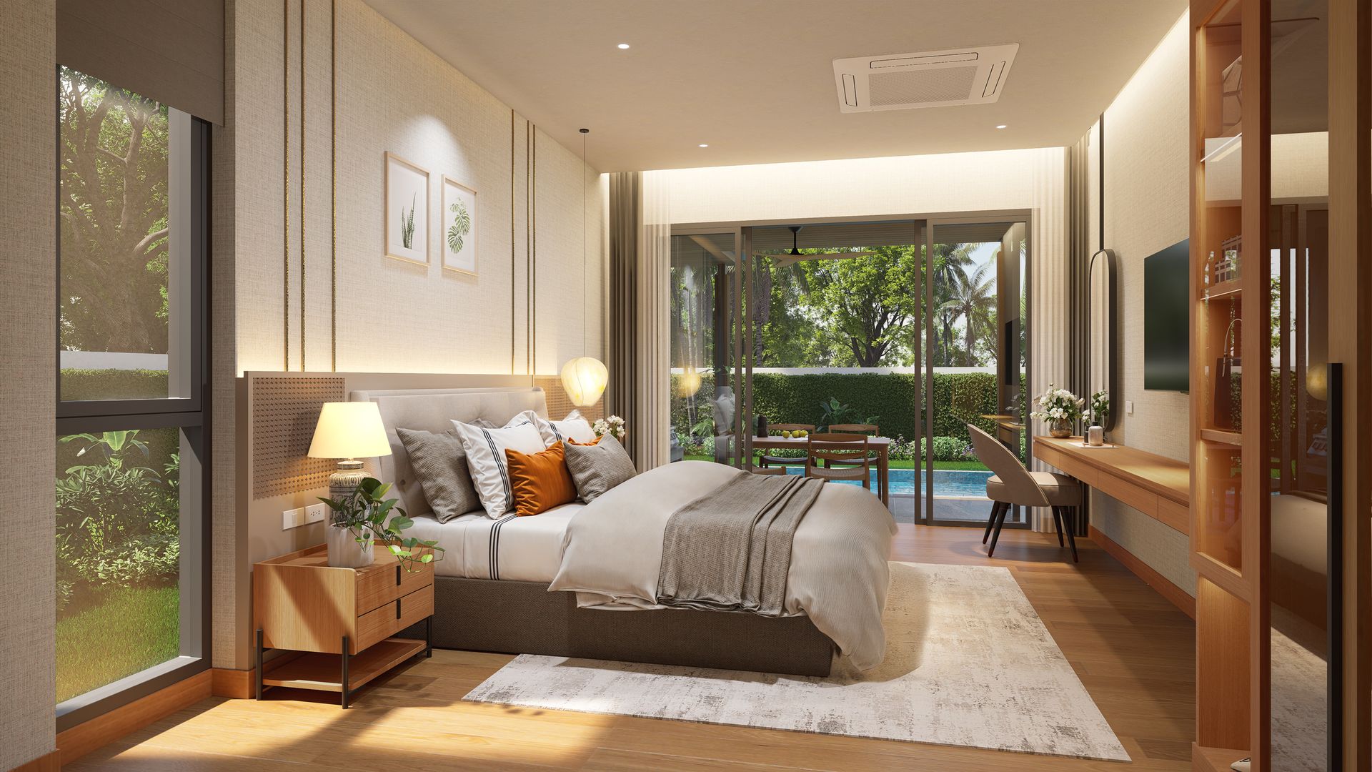 4-bedroom villa, 425 sqm