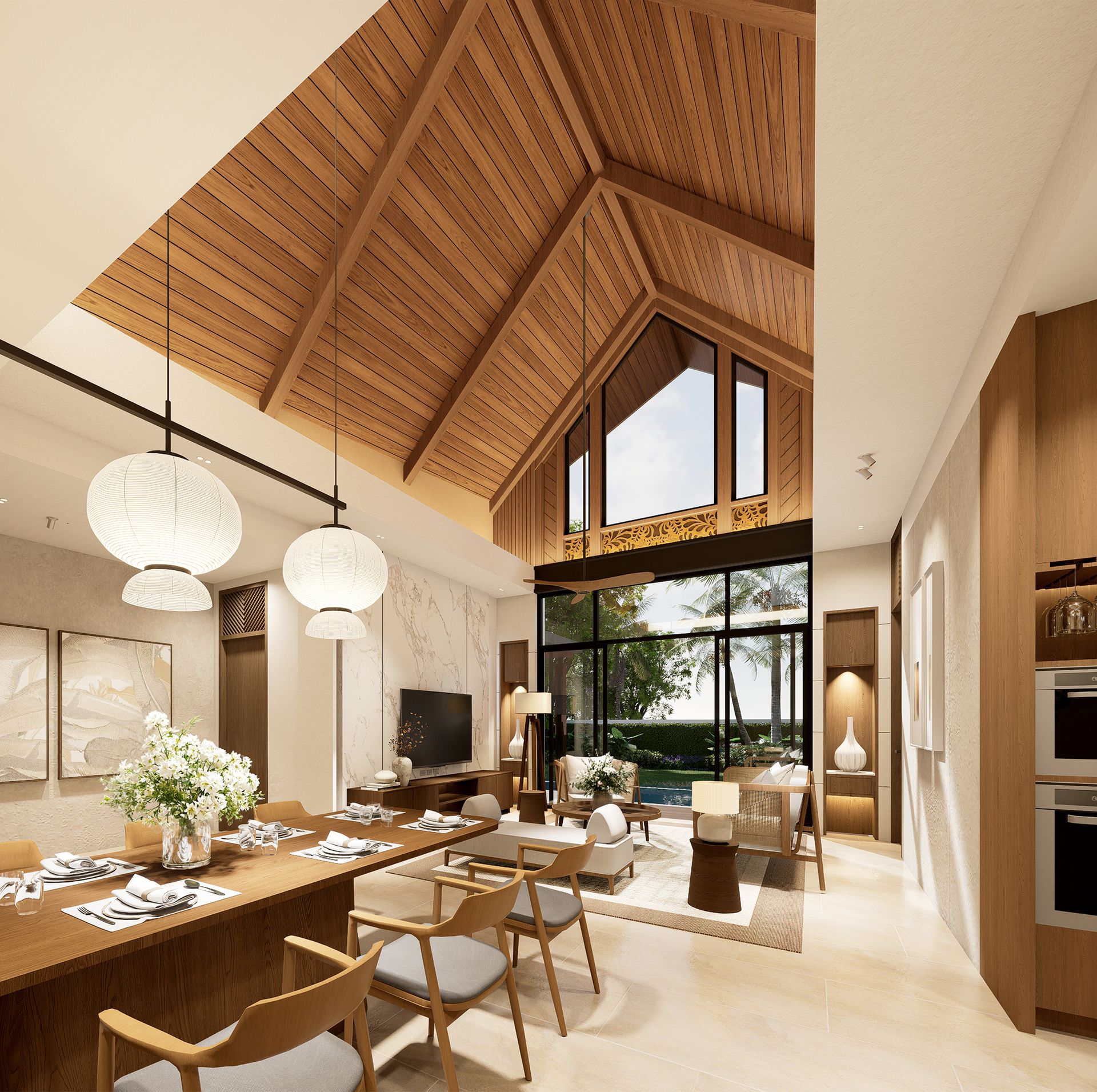 4-bedroom villa, 425 sqm