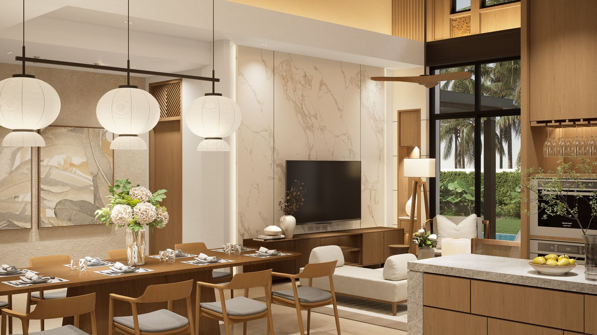3-bedroom villa, 276 sqm