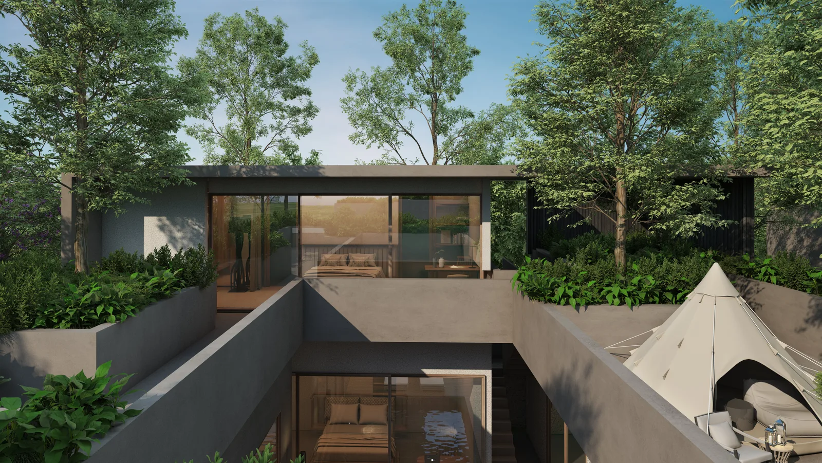 4-bedroom villa, 406 sqm