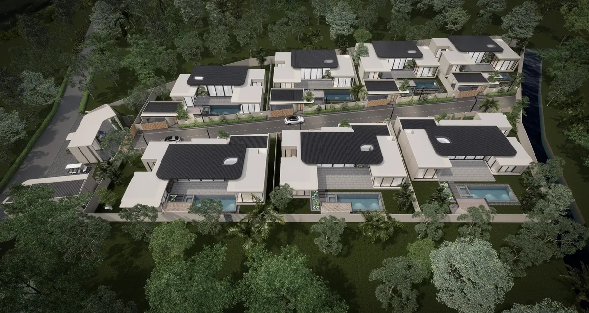 3-bedroom villa, 369 sqm