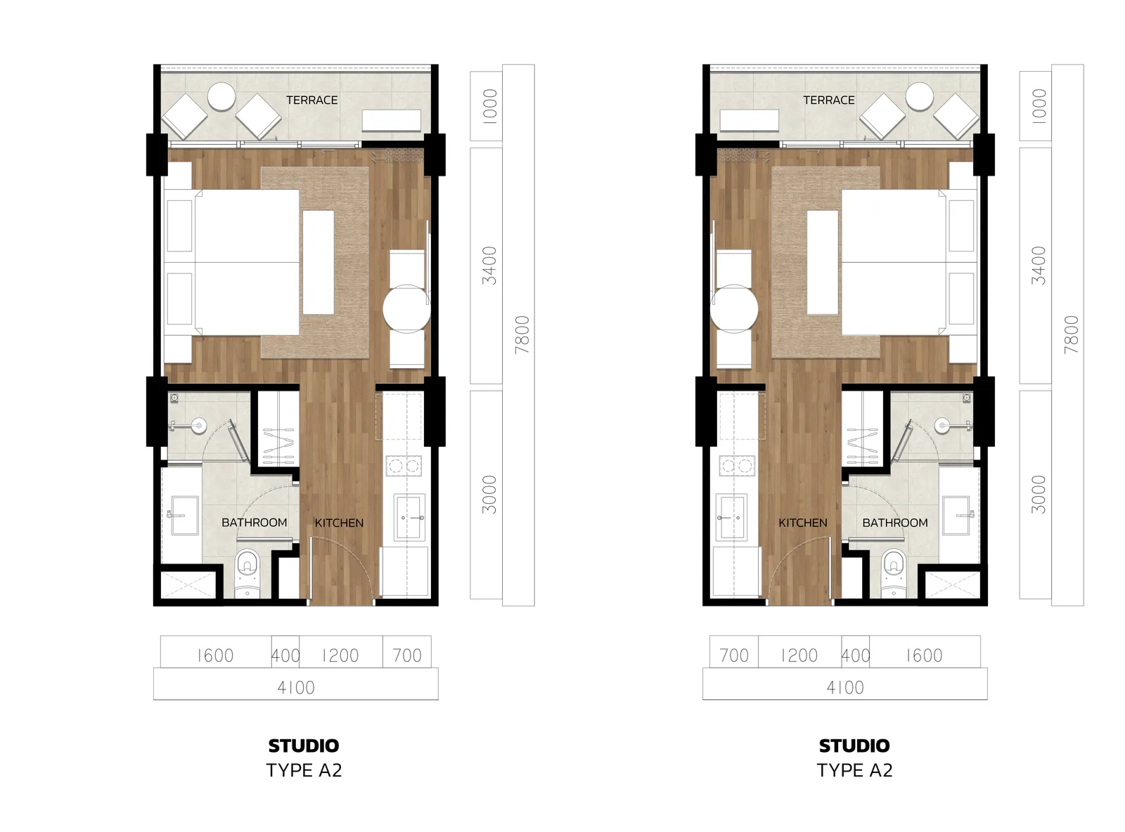 Studio, 29 sqm