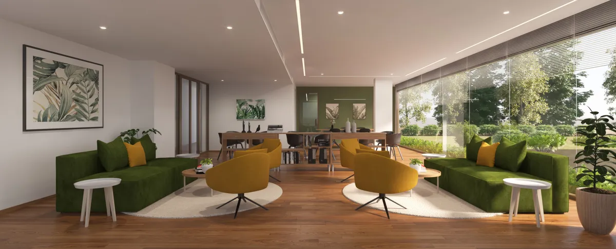 1-bedroom condo, 45 sqm